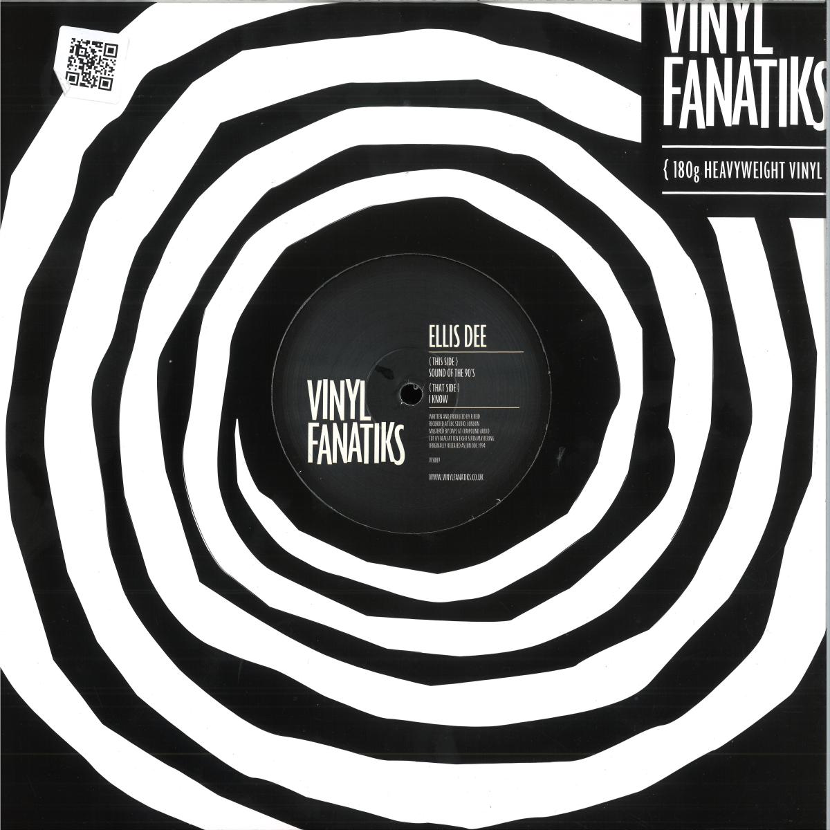 Ellis Dee - Sound Of The 90's / I Know (VINYL 12" Vinyl Fanatiks VF0S89) | NEW Mint (M) Mint (M)-