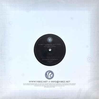 Subject 13 - Black Angels / Strings (VINYL) | Excellent+ (EX+) Excellent+ (EX+)-