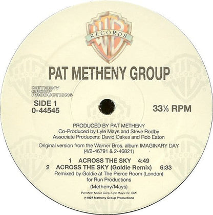 Pat Metheny Group - Across The Sky / The Roots Of Coincidence (GOLDIE) | Excellent+ (EX+) Excellent (EX)-