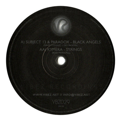 Subject 13 - Black Angels / Strings (VINYL) | Excellent+ (EX+) Excellent+ (EX+)-