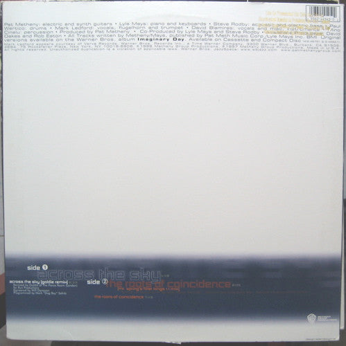 Pat Metheny Group - Across The Sky / The Roots Of Coincidence (GOLDIE) | Excellent+ (EX+) Excellent (EX)-