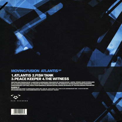 Moving Fusion - Atlantis EP (*RECORD 1 ONLY* 12" VINYL) | Excellent (EX) Excellent (EX)-