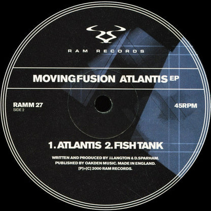 Moving Fusion - Atlantis EP (*RECORD 1 ONLY* 12" VINYL) | Excellent (EX) Excellent (EX)-
