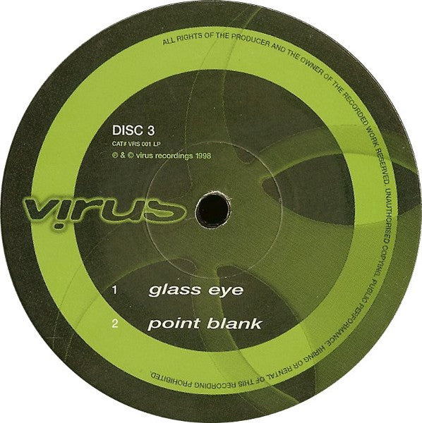 Ed Rush & Optical - Wormhole *RECORDS 3/4/5 ONLY* (3x12" VINYL) | Near Mint (NM) Generic-
