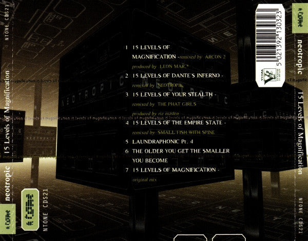 Neotropic - 15 Levels Of Magnification (CD) | Near Mint (NM) Near Mint (NM)-