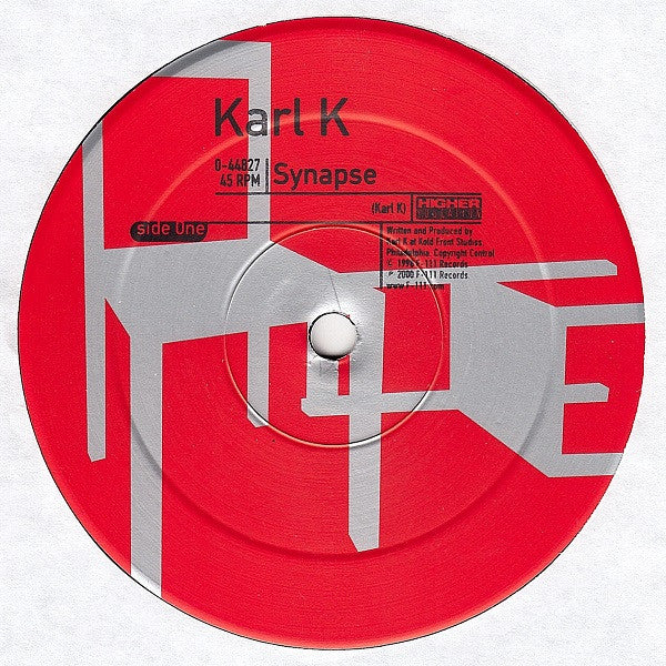Karl K - Synapse (12" VINYL) | Near Mint (NM) Generic-