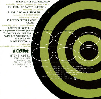 Neotropic - 15 Levels Of Magnification (CD) | Near Mint (NM) Near Mint (NM)-