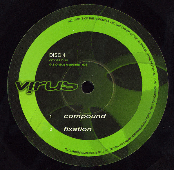 Ed Rush & Optical - Wormhole *RECORDS 3/4/5 ONLY* (3x12" VINYL) | Near Mint (NM) Generic-