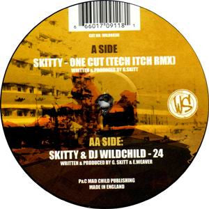Skitty - One Cut (Tech Itch Remix) / 24 | Near Mint (NM) Near Mint (NM)-