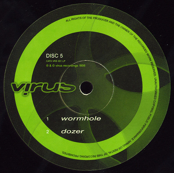 Ed Rush & Optical - Wormhole *RECORDS 3/4/5 ONLY* (3x12" VINYL) | Near Mint (NM) Generic-