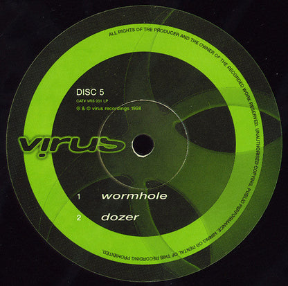 Ed Rush & Optical - Wormhole *RECORDS 3/4/5 ONLY* (3x12" VINYL) | Near Mint (NM) Generic-