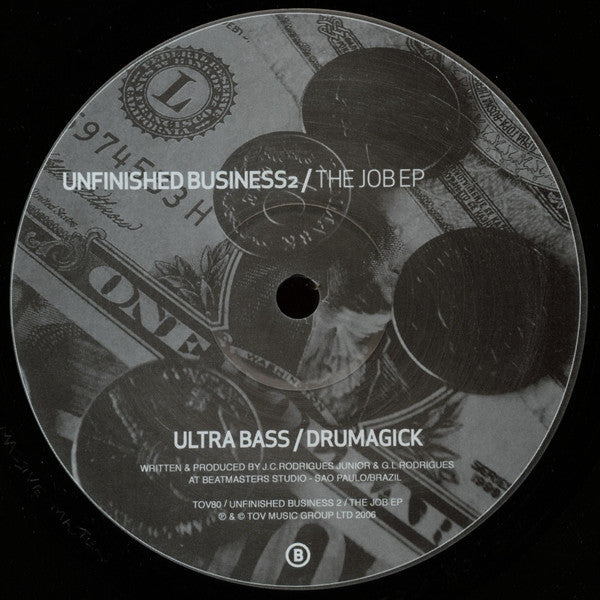 Various - Unfinished Business - The Job EP | Very Good Plus (VG+) Generic-