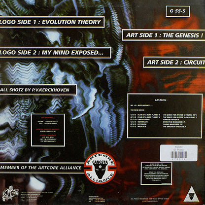 Wedlock - The Origin Of Species E.P. | Very Good (VG) Very Good Plus (VG+)-