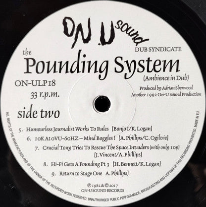 Dub Syndicate - The Pounding System (Ambience In Dub) | Mint (M) Mint (M)-