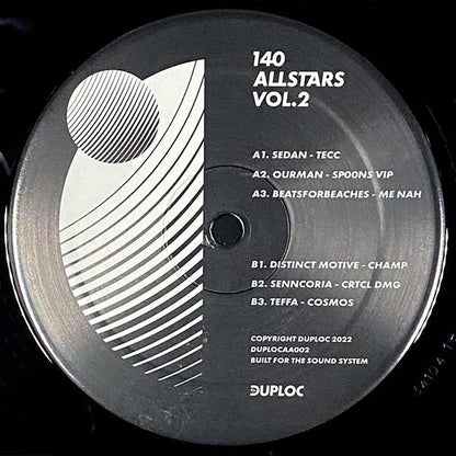 140 ALLSTARS Vol. 2 (VINYL) | Mint (M) Generic-