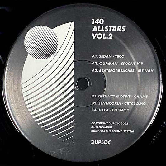 140 ALLSTARS Vol. 2 (VINYL) | Mint (M) Generic-