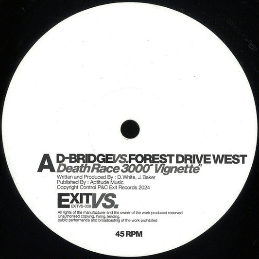 D-Bridge - EXITVS009 (VINYL) | Mint (M) Generic-