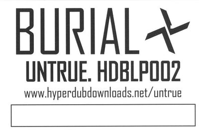 Burial - Untrue (2LP) | Mint (M) Mint (M)-