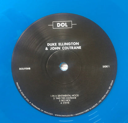 Duke Ellington & John Coltrane Duke Ellington & John Coltrane DOL LP, Album, RE, Blu Mint (M) Mint (M)-
