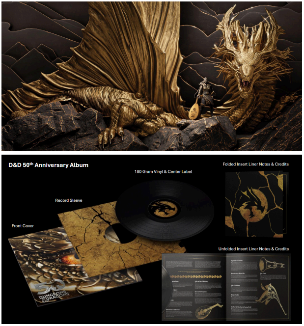 Dungeons & Dragons - Bardic Inspiration (VINYL 2xLP Dungeons & Dragons DUNG20.1) | NEW-