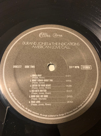 Durand Jones & The Indications - American Love Call (VINYL) | Mint (M) Mint (M)-