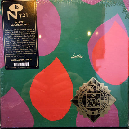 Duster - Moods, Modes (7" BOXSET | BLUE MOODS VINYL) | Mint (M) Mint (M)-