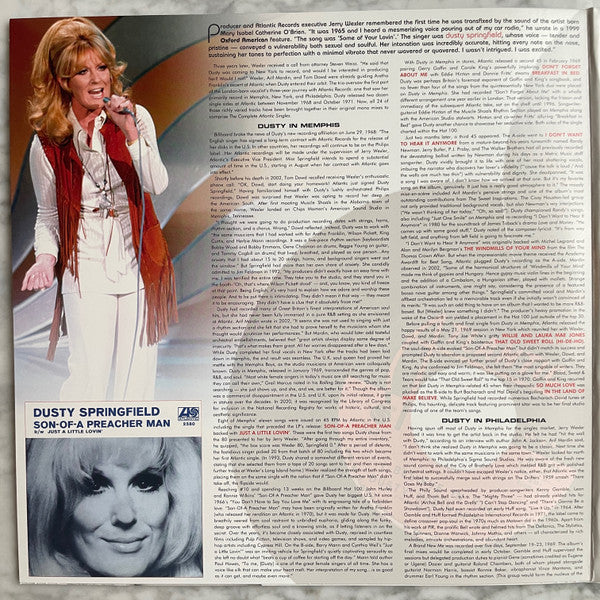 Dusty Springfield - The Complete Atlantic Singles 1968-1971 | Mint (M) Mint (M)-