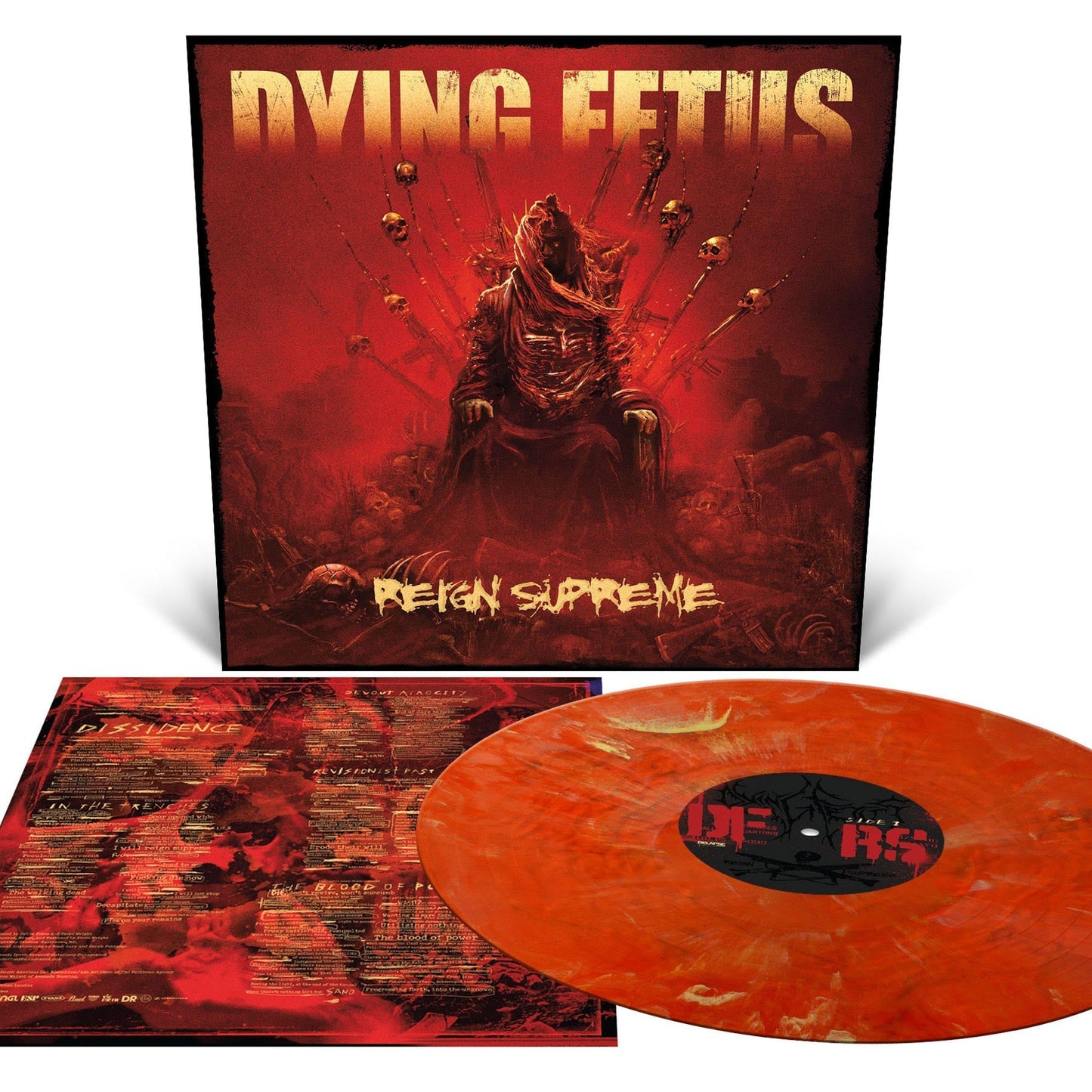 Dying Fetus - Reign Supreme [Ruby Shimmer Vinyl] |-