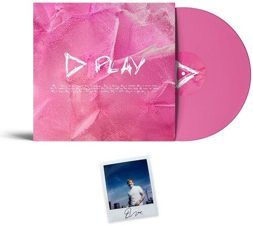 Ed Sheeran - Play Indie Exclusive [SIGNED Polaroid/Photo Card/Gatefold ] (PINK VINYL) | Mint (M) Mint (M)-