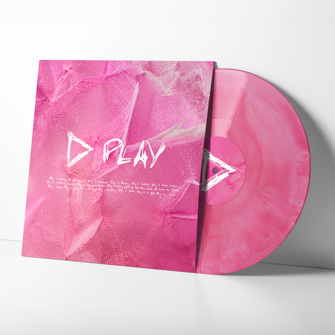 Ed Sheeran - Play (White & Pink Marbled VINYL) | Mint (M) Mint (M)-