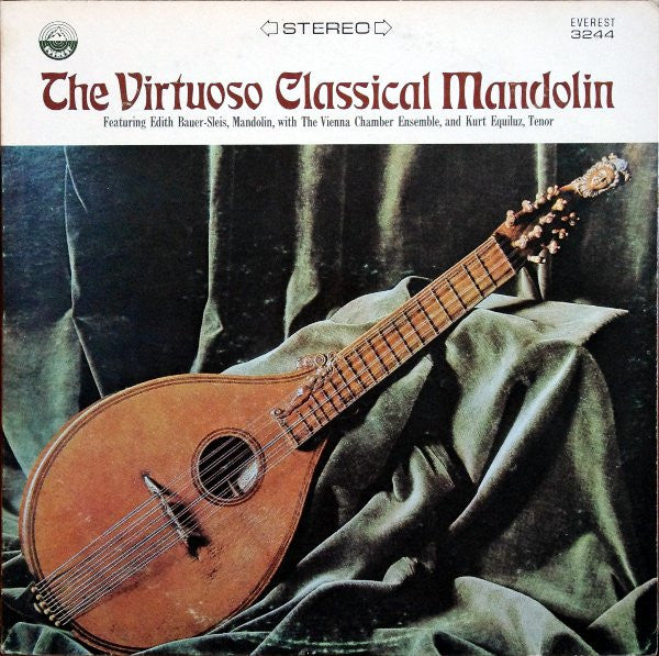 Edith Bauer-Slais With The Vienna Chamber Ensemble - The Virtuoso Classical Mandolin | Very Good Plus (VG+) Very Good Plus (VG+)-