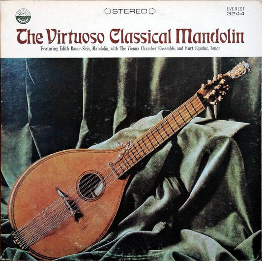 Edith Bauer-Slais With The Vienna Chamber Ensemble - The Virtuoso Classical Mandolin | Very Good Plus (VG+) Very Good Plus (VG+)-