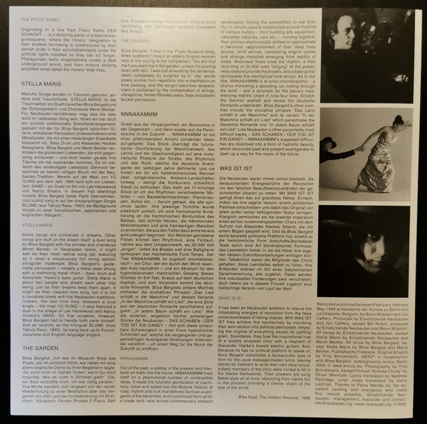 Einstürzende Neubauten - Ende Neu (VINYL) | Mint (M) Mint (M)-