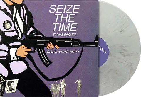 Elaine Brown - Seize The Time - Black Panther Party (Colored Vinyl, White) | Mint (M) Mint (M)-