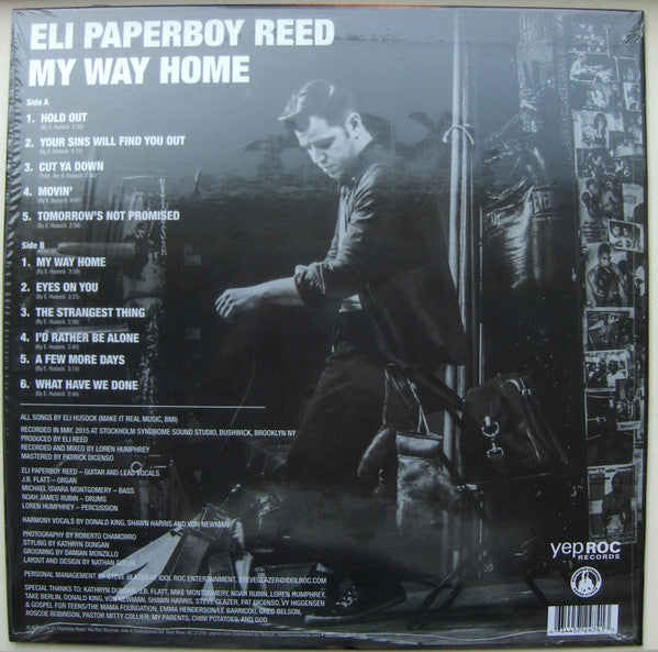 Eli "Paperboy" Reed - My Way Home (VINYL) | Mint (M) Mint (M)-