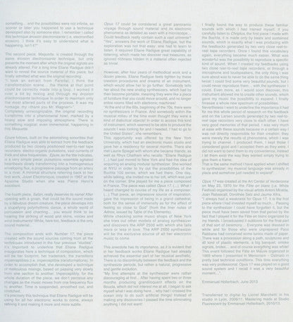 Eliane Radigue - Opus 17 | Mint (M) Mint (M)-
