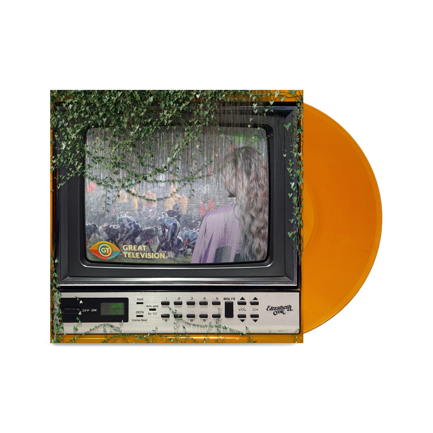 Elizabeth Cook - (PRESALE 8/14/26) Great Television (Malibu Orange VINYL LP Agent Love ALOV35489lp) | NEW-