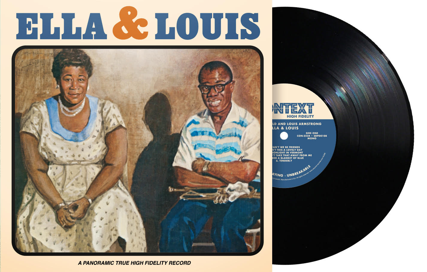 Ella Fitzgerald And Louis Armstrong - Ella And Louis [Import] (Vinyl) | Mint (M) Mint (M)-