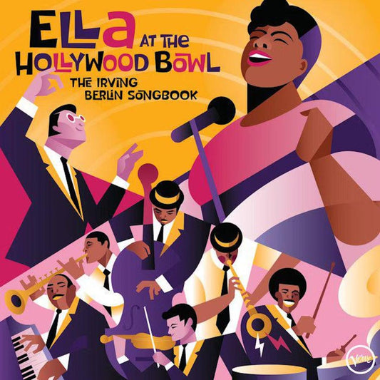 Ella Fitzgerald - Ella At The Hollywood Bowl: The Irving Berlin Songbook (Gold Vinyl Import) | Mint (M) Mint (M)-