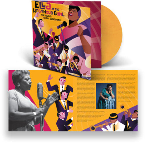 Ella Fitzgerald - Ella At The Hollywood Bowl: The Irving Berlin Songbook (Gold Vinyl Import) | Mint (M) Mint (M)-