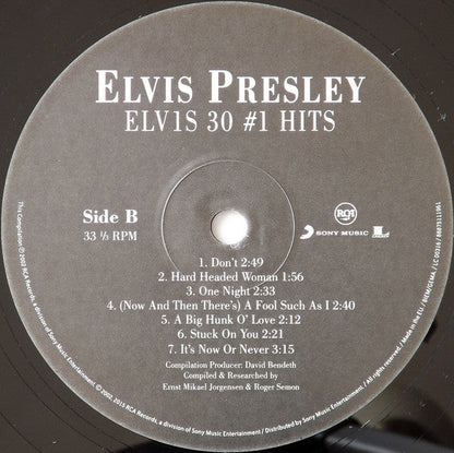 Elvis Presley - ELV1S 30 #1 Hits | Mint (M) Mint (M)-
