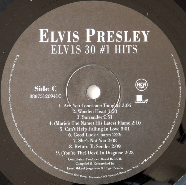 Elvis Presley - ELV1S 30 #1 Hits | Mint (M) Mint (M)-