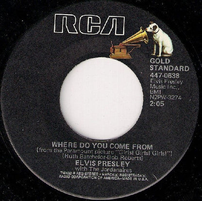 Elvis Presley With The Jordanaires - Return To Sender | Near Mint (NM) Near Mint (NM)--
