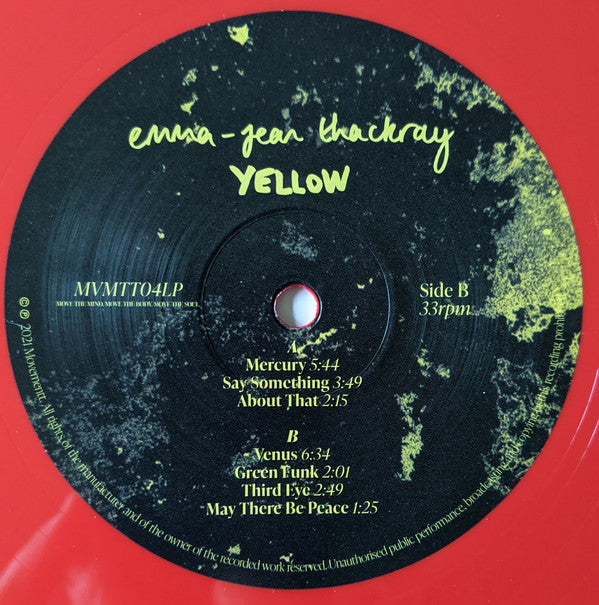 Emma-Jean Thackray - Yellow | Mint (M) Mint (M)-