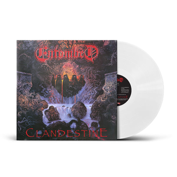 Entombed - Clandestine (White Vinyl) [Import] |-