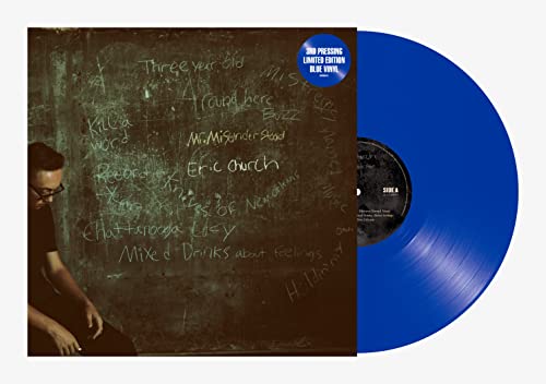 Eric Church - Mr. Misunderstood [Blue LP] | Mint (M) Mint (M)-