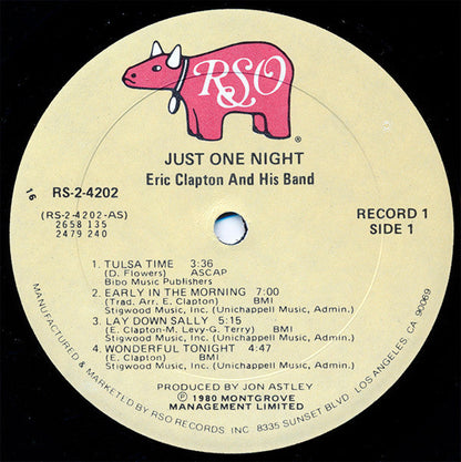 Eric Clapton - Just One Night | Near Mint (NM) Near Mint (NM)-