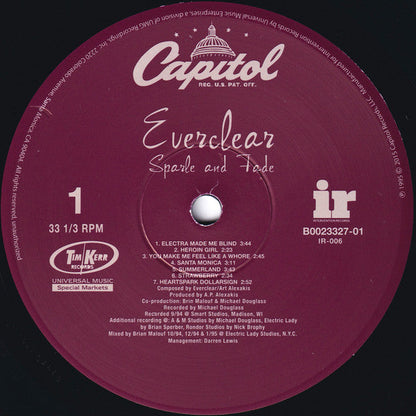 Everclear - Sparkle And Fade (VINYL LP) | NEW Mint (M) Mint (M)-