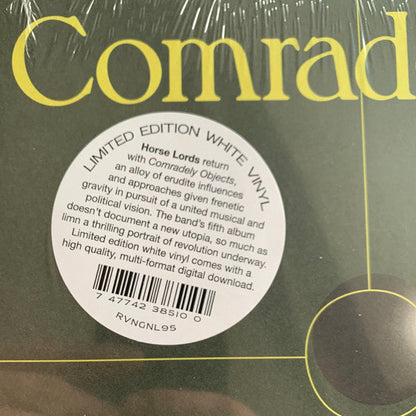 Horse Lords - Comradely Objects (Ltd White VInyl) | Mint (M) Mint (M)-