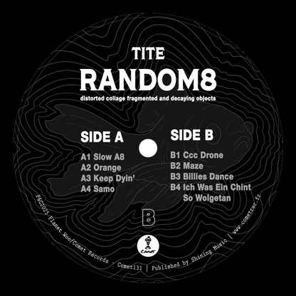 TITE - Random 8 : distorted collage fragmented and decaying objects (VINYL) | Mint (M) Mint (M)-